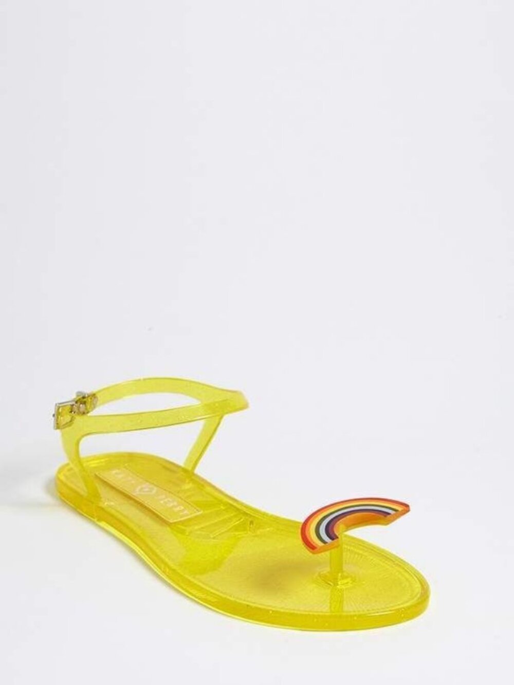 Katy Perry  Women's The Geli Flat Sandal, Rainbow  Women Size 8     NEW
